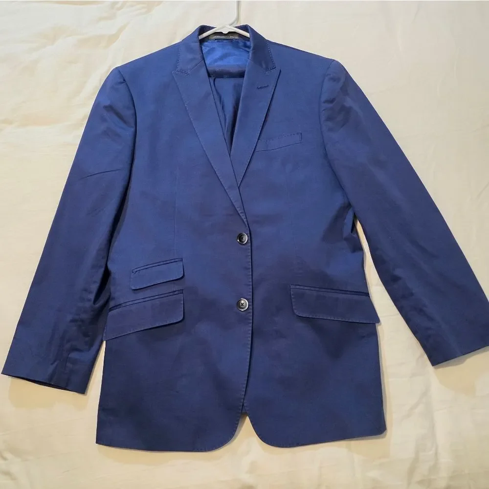 Ben Sherman Suit Mens 40R Pants 34/30